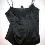 Natori New Designer  Camisole Black Tank Small Womens S Top Lace Cami Adjustable Photo 0