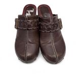 Route 66 Vintage Y2K  Brown Clogs Size 7.5 Photo 7
