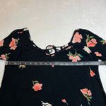 Billabong  Distant Highway Blouse Top Size Small Lightweight Floral Print Photo 10