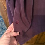 Seasoft crewneck sweatshirt athleta, Size L, Color is a deep Burgundy Photo 2