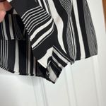 Show Me Your Mumu  NEW Medium Sawyer Shorts Black White Striped Photo 3