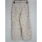 Forever 21  Butterfly‎ Print Corduroy Cargo Pants Cream Large Streetwear Coquette Photo 5