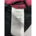 Womans Halston Pullover Top Small Maroon Black Crew Neck Long Sleeve Red Photo 3