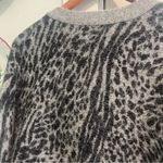 Rails Oslo Sweater Cardigan in Grey Mixed Animal Photo 8