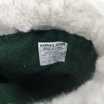 Sorel Caribou Leather Waterproof Boots Lace up Lined Fur Khaki Size 7 Photo 7