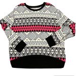 Andrew Marc  performance geometric pullover size medium Photo 0