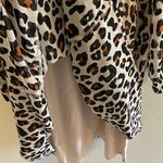 Loft Outlet Cheetah Print Long Sleeve Dress Photo 3