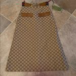 Gucci Beautiful GG horsebit midi skirt NWT - sold out everywhere- size IT36 Photo 3