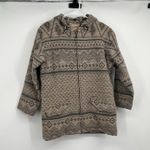 Woolrich VTG  Outdoor Aztec Navajo Southwest Native Blanket S Zip Jacket Wool USA Photo 0