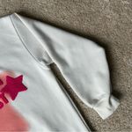 Dark Harvest White Hoodie with Pink Star Design Size L Photo 6
