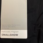NWT Smallshow Black Ruched Sides Short Sleeve Knee Length Maternity Dress Small Photo 6