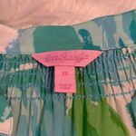 Lilly Pulitzer Elsa Top First Impressions Poolside Blue Silk Blouse Size XS Photo 5