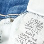 MOTHER The Hustler High Rise One Trick Pony Wash Ankle Jeans Size 29 Blue Photo 4