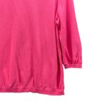 Talbots Bow Sweater Fuchsia Pink 1X Photo 5