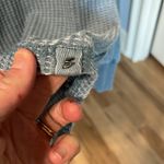 Seven7  Vintage Washed Out Blue Waffle Shirt Womens Small Henley Photo 3