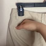 Patagonia stretch all wear organic cotton blend cream khaki cropped pants sz 0 Photo 9