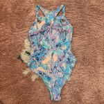 Urban Outfitters Out From Under Womens One Piece Swim Abstract Bathing Suit Sz M Photo 1