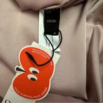 Cider Pink Satin V Neck Ruffle Mini Dress Photo 11