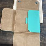 Tiffany & Co. Jewel Pouch 99 Aqua Leather Case Photo 5