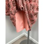 FLP Faith Love Passion Pink Cowl Neck Geometric Knee Length Dress Y2K 14 Photo 3