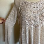 Clover + Scout Long Sleeve Cream Top Photo 2