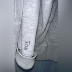 Aritizia TNA the Cozy Fleece Boyfriend Grey hoodie size large Gray Photo 7