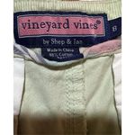 Vineyard Vines Mint Green Corduroy womens shorts sz 8 Photo 2