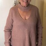 Polly & Esther Cutout Blouse Rose Photo 1