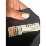 Akris Punto Black Cotton Blend Plain Dressy Slacks Trousers Pants Women Sz 10 Photo 7
