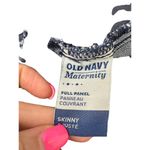 Old Navy  Maternity Full Panel Skinny Dark Rinse Jeans Women's 18 Photo 4