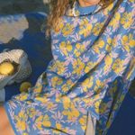 HIBISCUS KNIT TUNIC Blue Photo 0