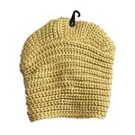 Jessica Simpson Beanie Hat Knit Turban Womens OS Tan Ruched Cap MSRP $30 NWT Photo 6