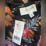 Equipment NWT Everett Maxi Cutout Dress in True Black Multi, size 8 Photo 3