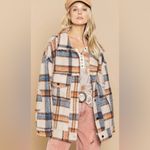 POL  Flannel Oversized Jacket Photo 1