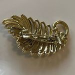 Vintage Gerrys Signed Leaf Brooch Pin Gold Photo 2