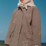 workwear oversized parka Gray Size M Photo 0