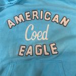 American Eagle Vintage  Outfitters Sky Blue Knit Hoodie Photo 1
