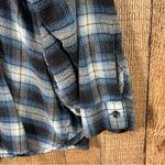 BDG  Urban Outfitters Oversized Plaid Flannel Shirt Blue Black Women’s Medium Photo 3
