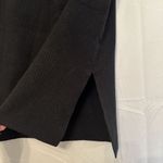 Athleta  Women's Size‎ Small Tank Top Black White Stretchy Ribbed Sleeveless Knit Photo 1