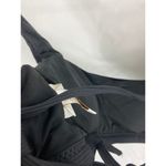 BECCA by Rebecca virtue  Women's Olivia Ribbed Bralette Bikini Top Black Medium Photo 5