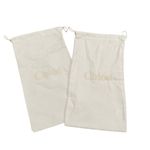 Chloé Chloe Shoe Dust Bag Bundle of 2 Photo 0