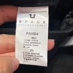 Space Design Concept Wide Leg Embroidered Gray Jeans Size 27 Photo 6