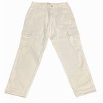 Universal Threads Universal Thread Boyfriend Cargo jeans Straight High rise Womens size 6 Cream Photo 13