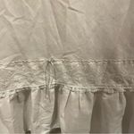 Vintage 70’s St. Michael UK white slip skirt lace ribbon trim elastic waist boho Size XL Photo 5