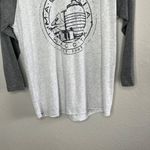 Magnolia Market Waco TX Baseball Raglan Tee Gray & White Size L Size M Photo 5