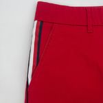 Tommy Hilfiger 5" Classic Stretch Womens Shorts Sz 8 Red Patriotic Preppy July4 Photo 2