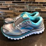 Brooks  G13 super DNA running shoes Women’s Size 7.5 Aqua‎ Silver Photo 1
