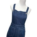 ASOS wide leg cross cross bib dark denim 6 Photo 1