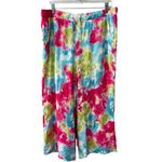 Hailey Lyn Vibrant Floral Tie Photo 2