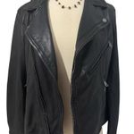 Ralph Lauren Sheepskin Leather Moto Jacket | Photo 2